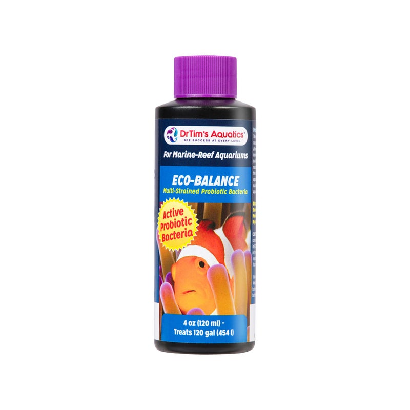 DrTim's Aquatics DrTimâ€™s Aquatics Eco-Balance Reef â€“ 4 oz â€“ Probiotic System Support â€“ Weekly Maintenance Formula for Balanced Aquariums â€“ Helps Maintain Clarity, Consistent Parameters & Filter Performance - Image 1